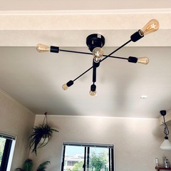 おしゃれなシーリングライト（LED電球付き
）の画像