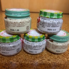 キューピー　ベビーフード5点セットの画像