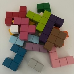 美品✨七田教材✨立体パズルの画像