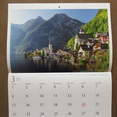 【非売品】2026年カレンダー キャノン 「世界遺産を訪ねて」の画像