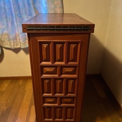 アンティーク ヴィンテージ 家具 ワイン 収納 バーカウンターの画像