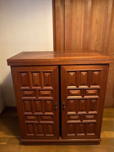 アンティーク ヴィンテージ 家具 ワイン 収納 バーカウンター