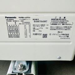 半額以下！【引き取り限定】美品Panasonic エアコン　Eolia 2台セット(室外機付) の画像