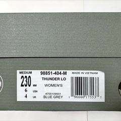 【新品未使用】PALLADIUM パラディウム スニーカー ブルー
グレー　23cm (レディス)の画像