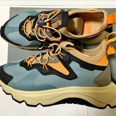 【新品未使用】PALLADIUM パラディウム スニーカー ブルー
グレー　23cm (レディス)の画像