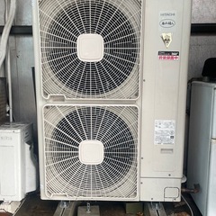 【試運転のみ】天井埋込型ツインエアコン 200V 2019年式 業務用エアコンの画像