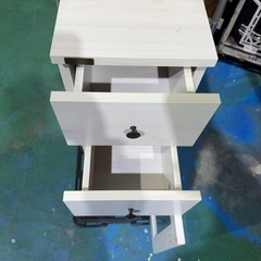 隙間収納 幅30cm ランドリーチェスト ランドリー収納 収納棚 キャビネット スリムラック 【美品】の画像