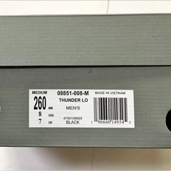 【新品未使用】PALLADIUM パラディウム トレッキングシューズ ブラック 26cm(メンズ)の画像