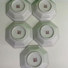 「未使用」九谷焼 色絵花鳥 小皿 時代絵 小鉢 伝統工芸品 10枚の画像