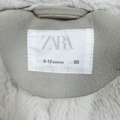 ZARA キッズ　モコモココート
の画像