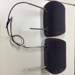 ヘッドレストモニター カーナビ接続タイプ 説明書ありの画像