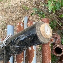 クロビニール　マルチ？　使いかけ　長期保管の画像