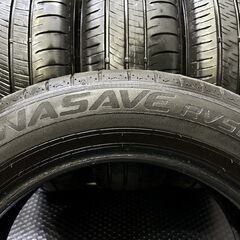 DUNLOP ENASAVE RV505 215/60R17 17インチ 夏タイヤ 4本 23年製 バリ溝 アルファード ヴェルファイア C-HR レクサスUX オデッセイ (VTI254)の画像
