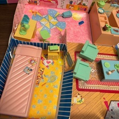 平成 リカちゃん ファミリーハウス  おもちゃ 人形遊びの画像
