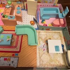 平成 リカちゃん ファミリーハウス  おもちゃ 人形遊びの画像