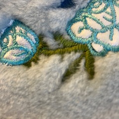 M2511-446 BRIDGESTONE マイヤー毛布 ブルー RAMG4310 未使用品 保管汚れ有り の画像