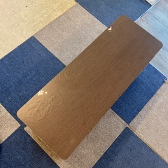 K2511-443 テレビボード ブラウン 2段 キズ汚れはがれ水浮き有りの画像