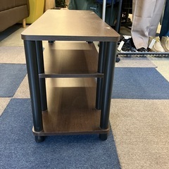 K2511-443 テレビボード ブラウン 2段 キズ汚れはがれ水浮き有りの画像