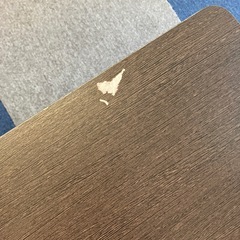 K2511-443 テレビボード ブラウン 2段 キズ汚れはがれ水浮き有りの画像