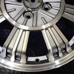 【新品】BLEST Beat Stage SD-C ブレスト ビートステージ 社外ホイール 16インチ 4本 5J4HPCD100+45 スペーシア タント ムーヴ等　(VHZ311)の画像