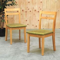 ≪yt1710ジ限-中≫ [2脚セット] ニトリ ダイニングチェ...