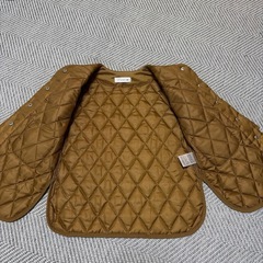 キムラタン　キルティングコート　80cmの画像