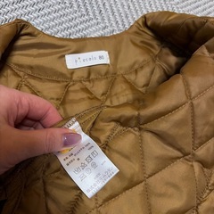 キムラタン　キルティングコート　80cmの画像