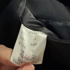 リクルートスーツ11号美品の画像