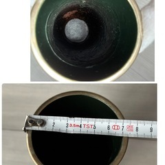 高岡銅器　青銅製　花瓶　花器の画像