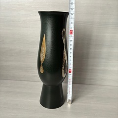 高岡銅器　青銅製　花瓶　花器の画像