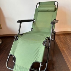 リクライニングチェアー　キャンプの画像