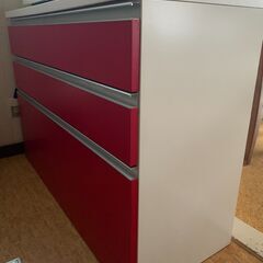 キッチン用 引き出し収納 3段【引取来て頂ける方】の画像