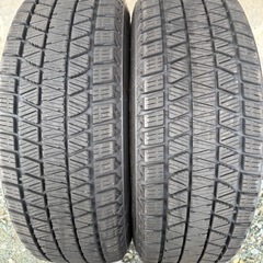225/65R17ブリヂストンBLIZZAK DM-V3スタッドレスタイヤアルミホイールセット デリカ RAV4 アウトランダー ハリアー他美品の画像