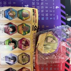 サカモトデイズ　くら寿司　カレンダー２種　マグネット2個の画像