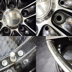 WALD JARRET ヴァルド ジャレット J11-C 社外ホイール 22インチ 4本 9J/10.5J5HPCD120+33/+42 空気圧センサー付 レクサスLS等　(VHB514MY) の画像