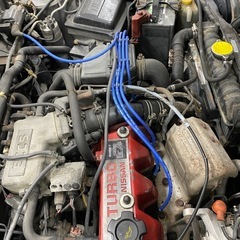 ニッサン フィガロ(1991年式)、要修理になります。の画像