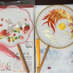 蘇州刺繍団扇の画像