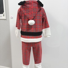 ミッキーマウス　クリスマス　セットアップ　サンタ
の画像