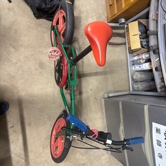 折りたたみ自転車の画像