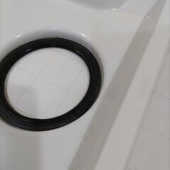 TOTO洗濯機防水パン 640×730×60mm 排水トラップ付きの画像