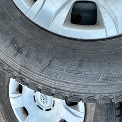 ハイエース　スタッドレス　195/80r15の画像