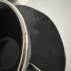 ティーカップ&ソーサー2客　グラスの画像