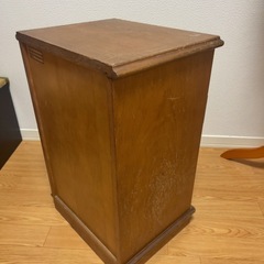 【急募】🎁 昭和レトロな木製5段チェスト（引き取り限定）の画像