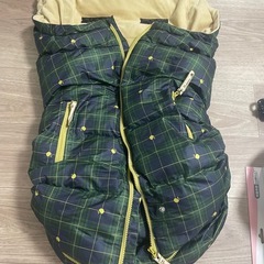 ベビーカーの暖かいマットマフの画像