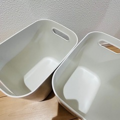 やわらかポリエチレンケース　ハーフ大　2個セットの画像