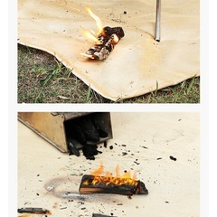 焚き火シート  耐火シートの画像