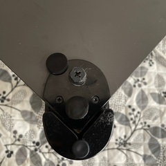 山善 正方形の黒のこたつの画像