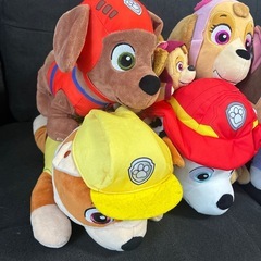 パウパトロール✴︎ぬいぐるみセットの画像