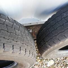 廃タイヤ145R12 LT 4本 2018年製の画像