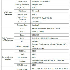 スタンド一体型デジタルサイネージ　43インチの画像